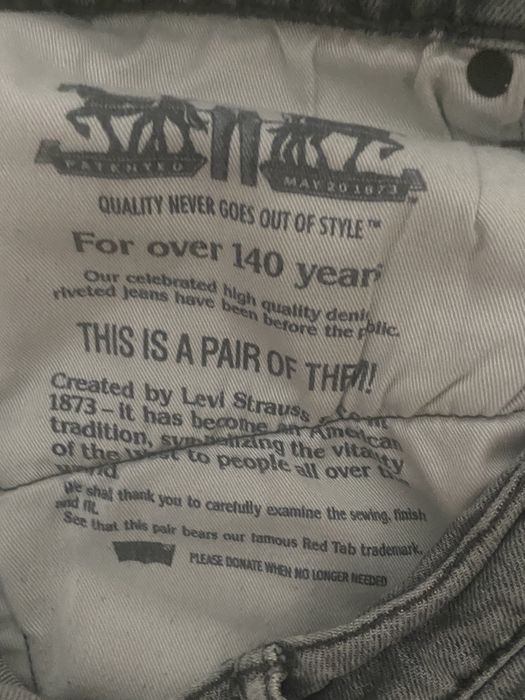 Blugi Levis 511 Gri