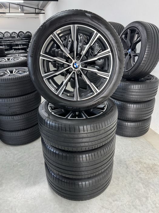 Jante Bmw X5 X6 R20 G05 G06 M740 Originale Pirelli 2024 de vara