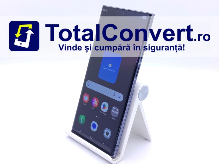 Samsung S22 Ultra 256GB Phantom Black 12GB, Garantie 24 luni | #D89766