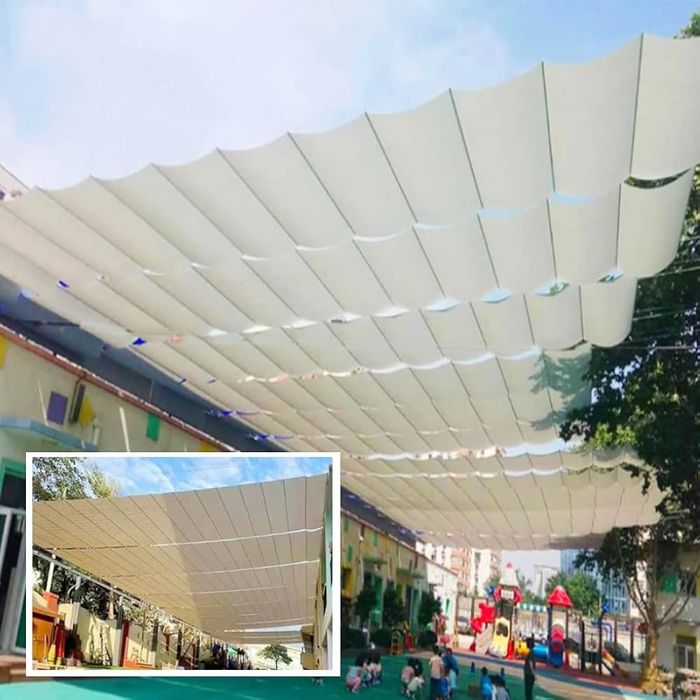 Установка солнцезащитной сетки