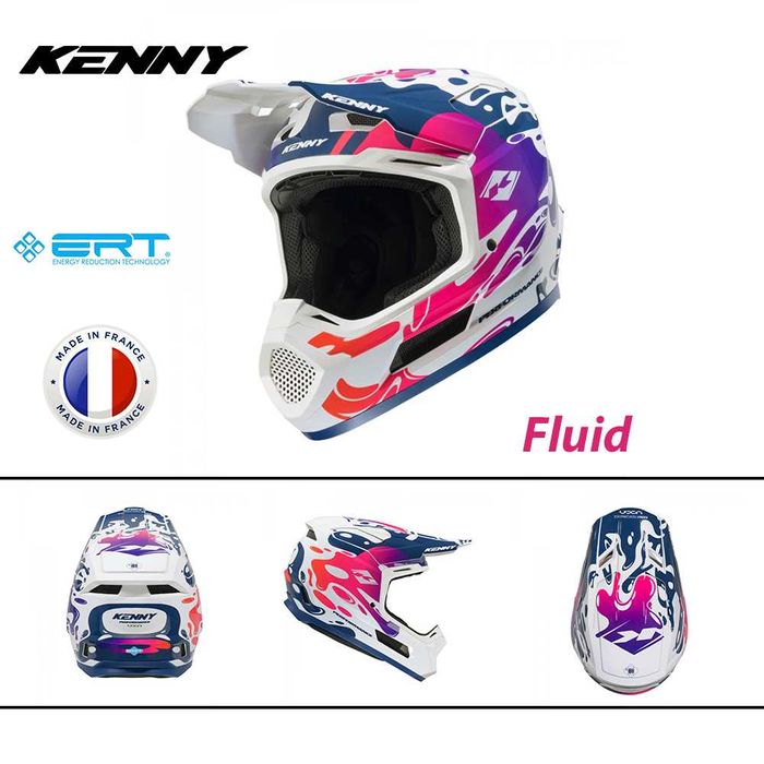 Кросова каска KENNY PERFORMANCE 2025, Full Face Сертифицирана, ФРАНЦИЯ