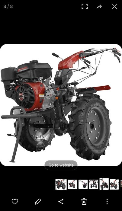 Motocultor Weima 420cc montat