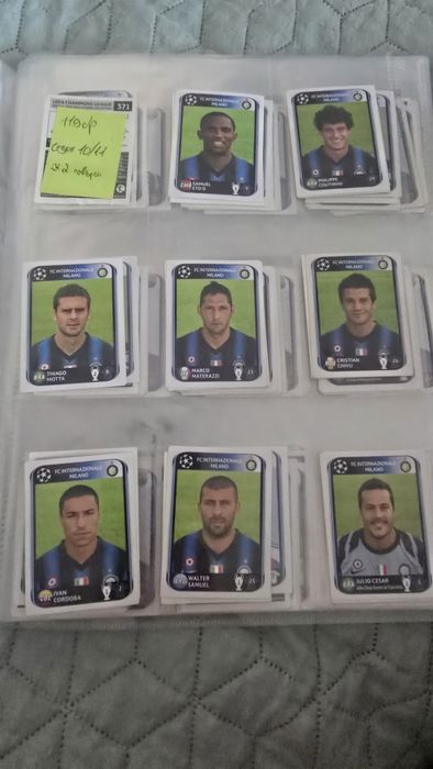 Стикери Panini Champions League 10/11 и 11/12