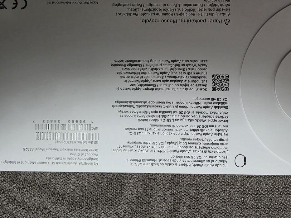 Apple Watch SE 3 - 2025 44mm