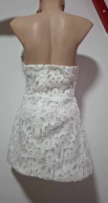Rochie scurtă albă