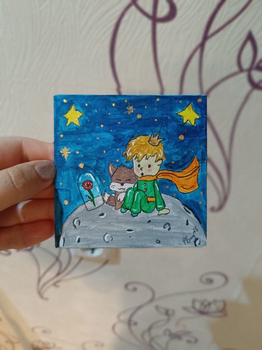 Миниатюи, ръчно рисувани магнитчета