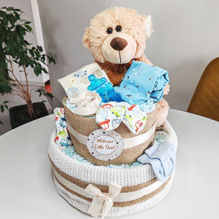 Tort din scutece /Cadou Nou Născuți