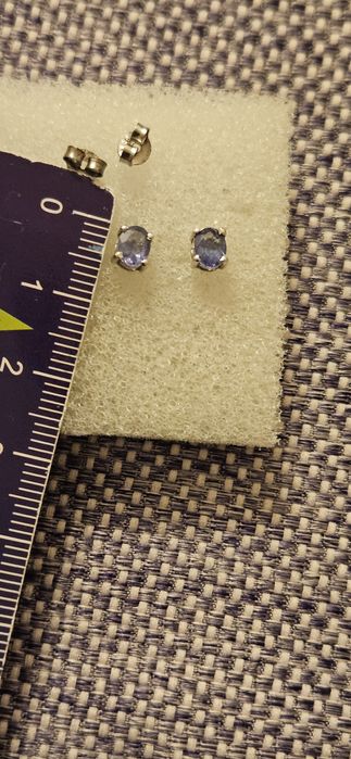 Сребърни обеци, проба 925