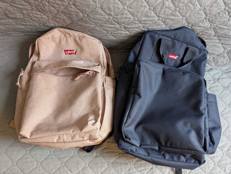 Две оригинални раници LEVI'S (нова и ползвана)