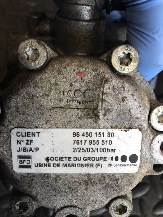 Помпа за Хидравлично Управление за Citroen/Peugeot C8, 807 Бензин (2004) 9645015180