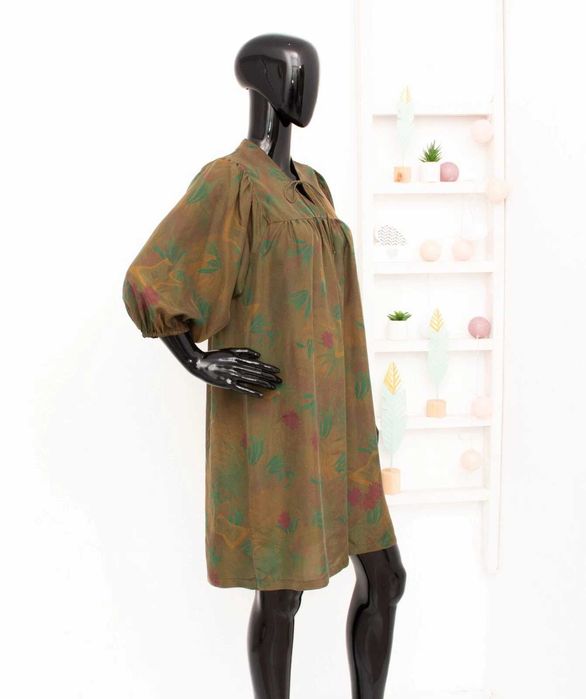 Zadig&Voltaire оригинална дамска рокля флорална 100% коприна S