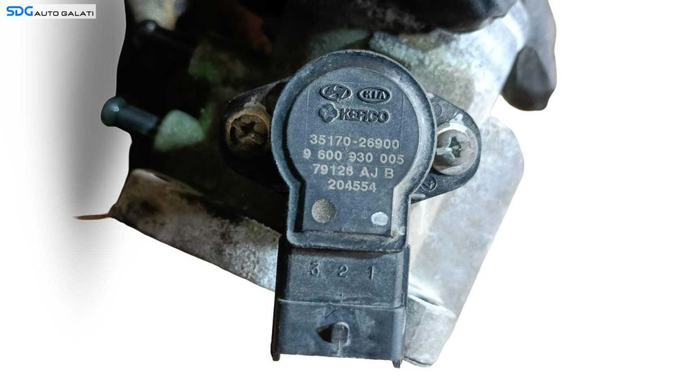 Clapeta de Acceleratie Hyundai Accent 3 1.4 Benzina G4EE 2005 - 2010 Cod 35100-26860, 35170-26900 [MX0322]