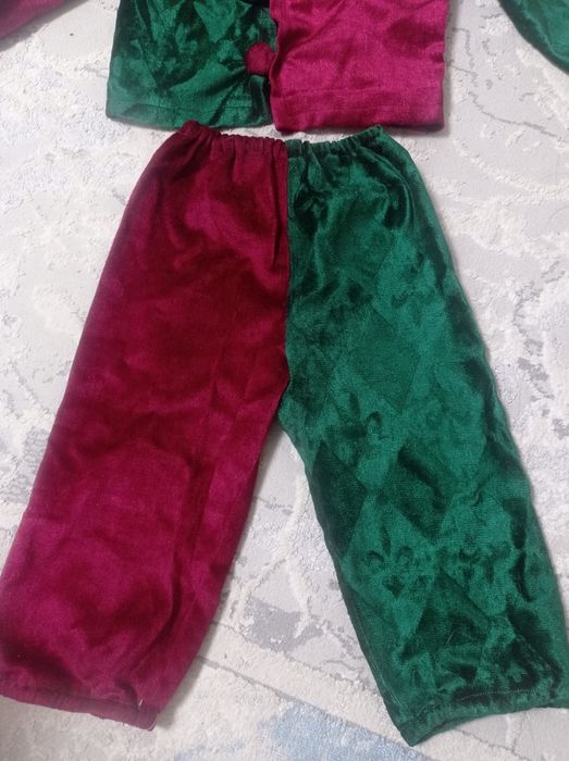 Новогодний костюм клоуна