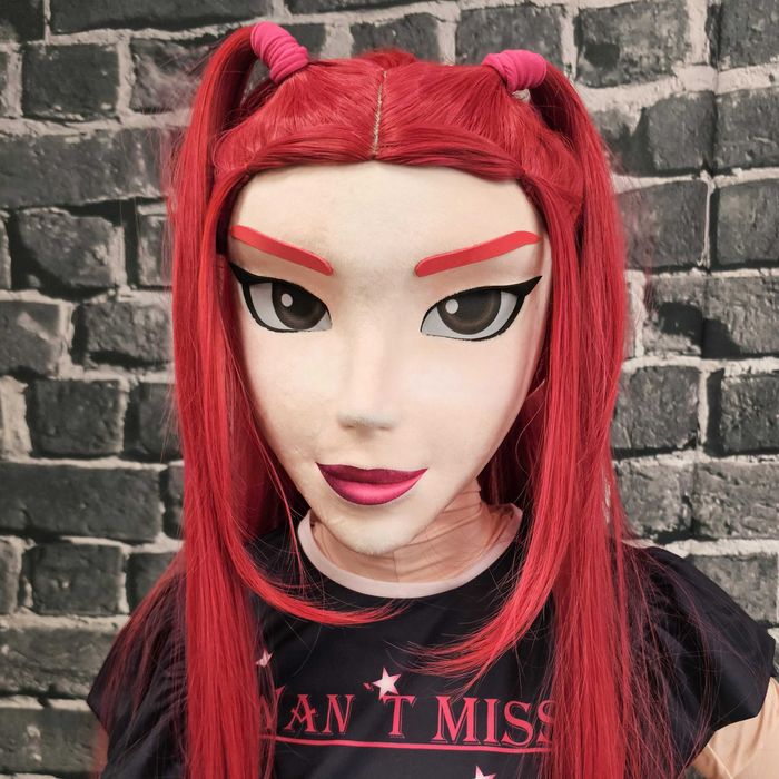 Costum mascotă anime Mira Kpop Demon Hunters 3D fashion girl premium