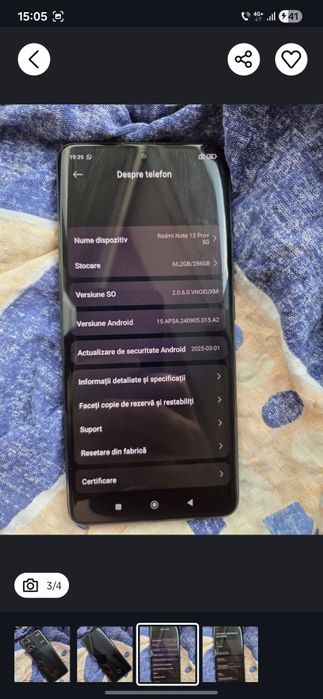 Vând Xiaomi RedMi Note 13pro plus
