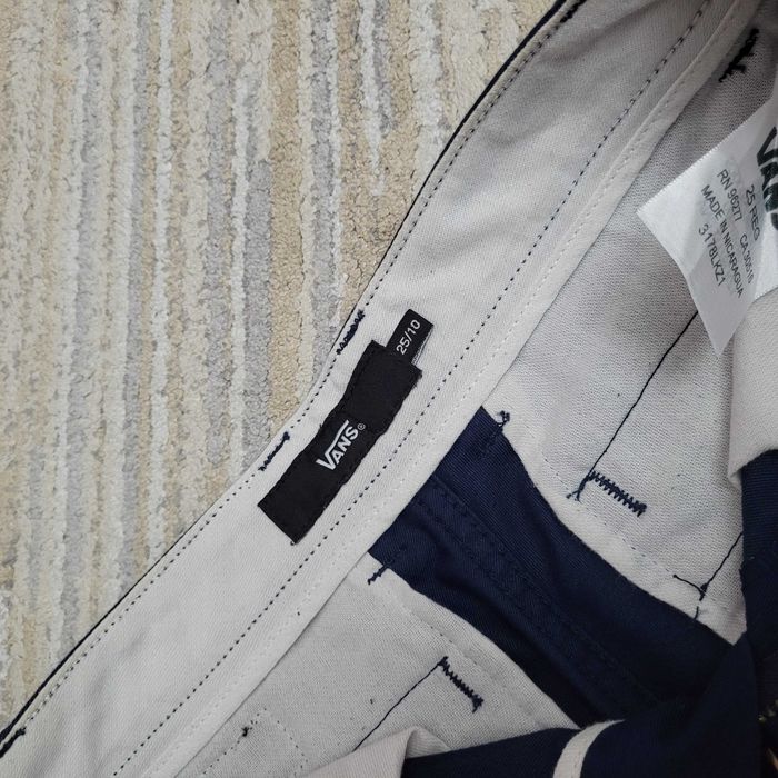 Pantalon baiat stofa Vans 7-8 ani