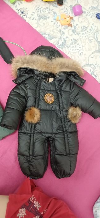 Детский комбинезон зимний куртка