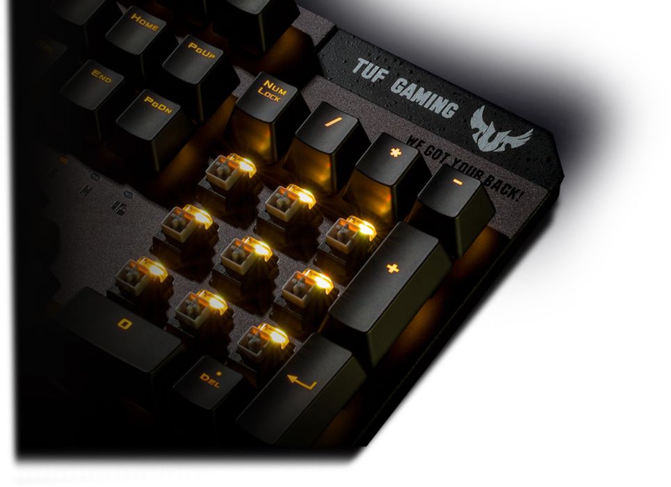 ASUS TUF Gaming K7 keyboard клавиатура