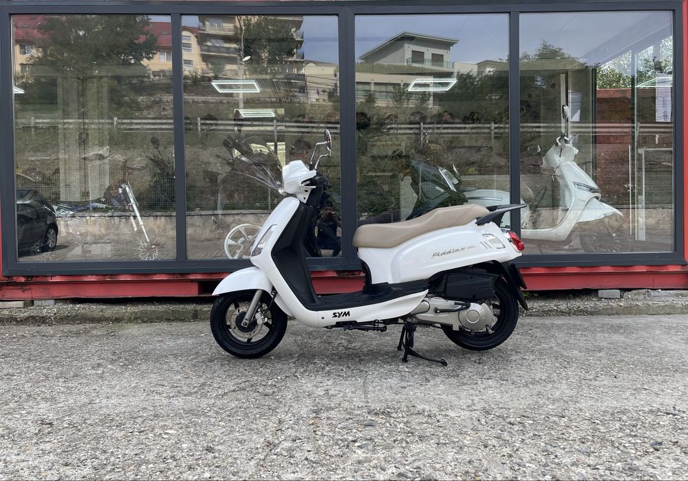 Scuter Sym Fiddle 125cm-Garantie-Transport Gratuit-