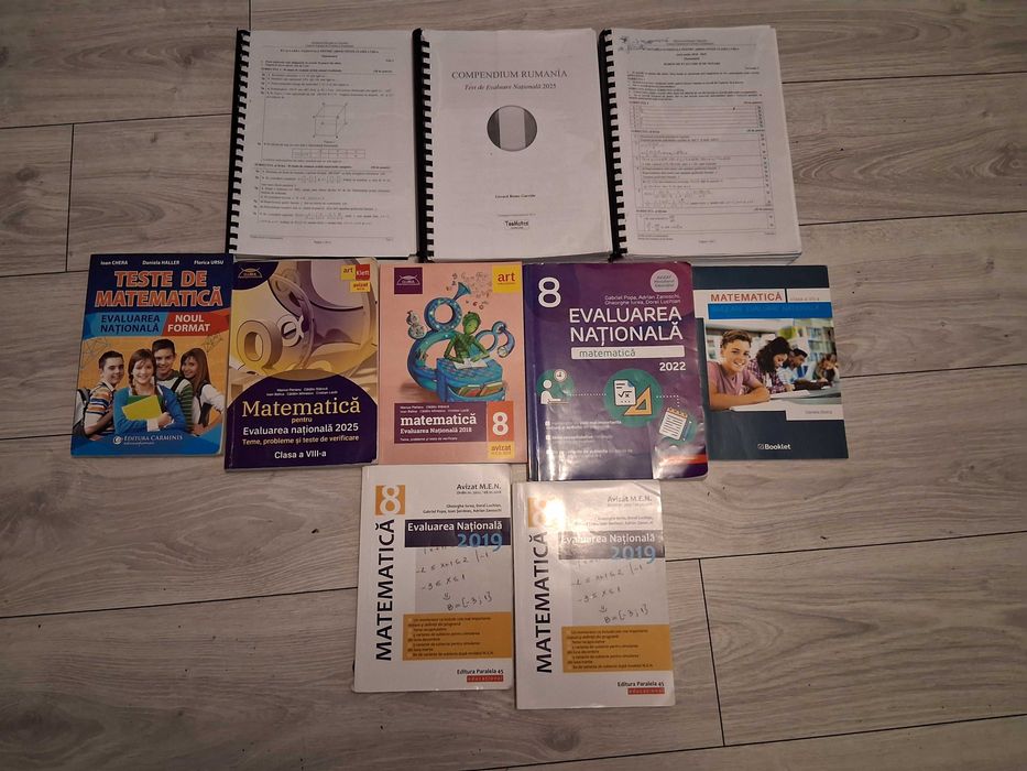 Culegeri matematica clasa 7-8 pentru pregatire evaluare nationala