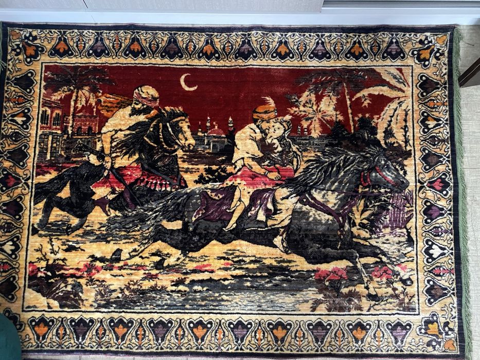 2carpete de perete.Rapirea din serai/cerbul si caprioara