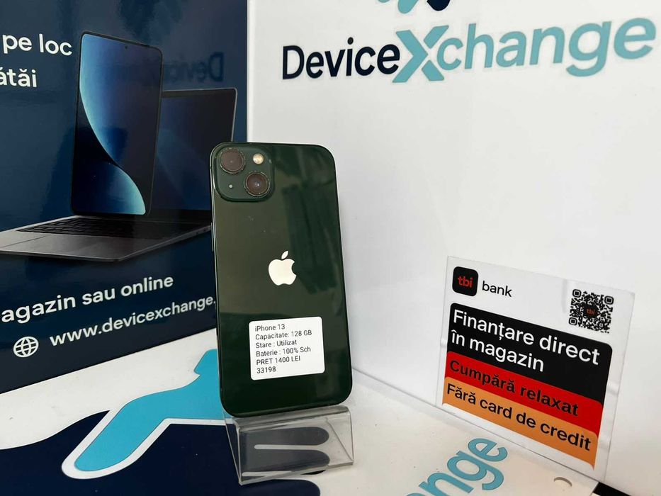 iPhone 13 Verde 128 GB 100% * Garantie *Buy Back * deviceXchange