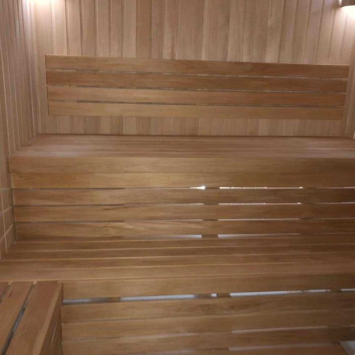 Отделка саун хамамов бассейнов