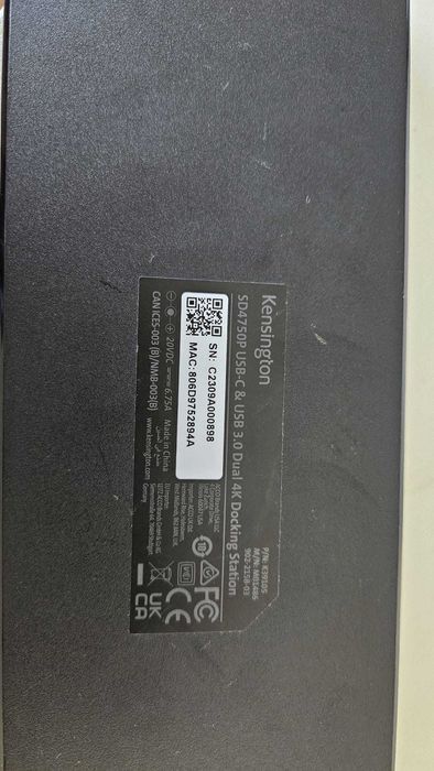 Dock Kensington SD4750P - compatibil cu Macbook sau Windows