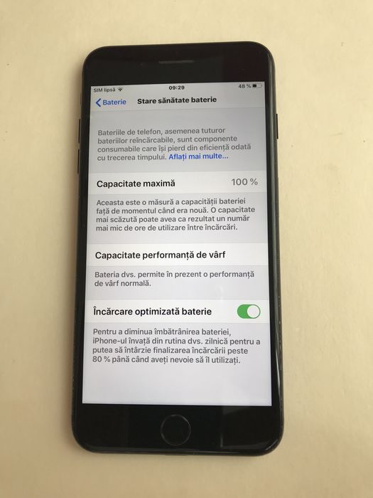 Iphon 7 plus . Baterie 100% . 256gb