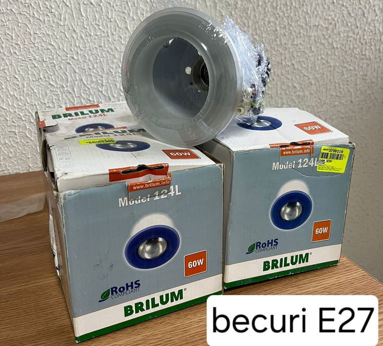 12 aplice si 12 becuri la 100lei