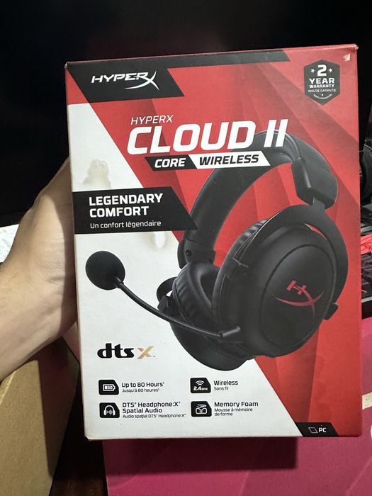 Игровые наушники HyperX Cloud II Core