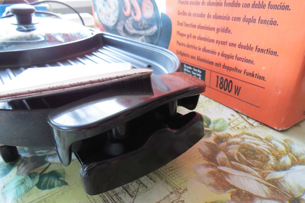 Грил скара Monix GrilleMax Combi -електрическа, с капак+грил, испански