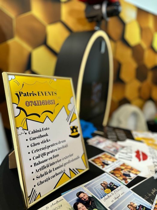 Cabina foto\ Photo Booth, artificii reci dansul mirilor