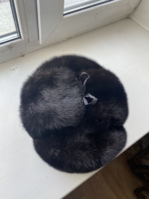 Норковая шапка мужская