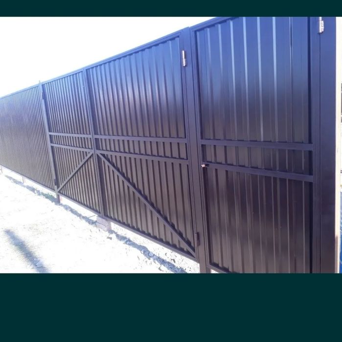 Ворота калитки  из профлиста