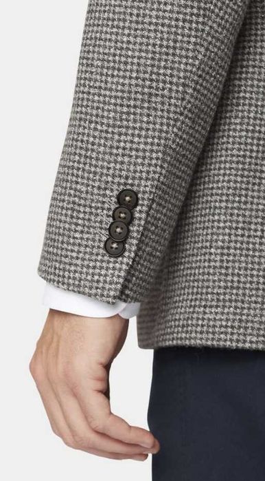 Sacou blazer slim 52 XL casual GIOTELLI de lux lana moale respirabila