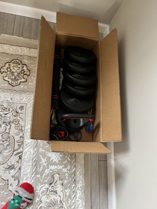 Продам набор гантелей