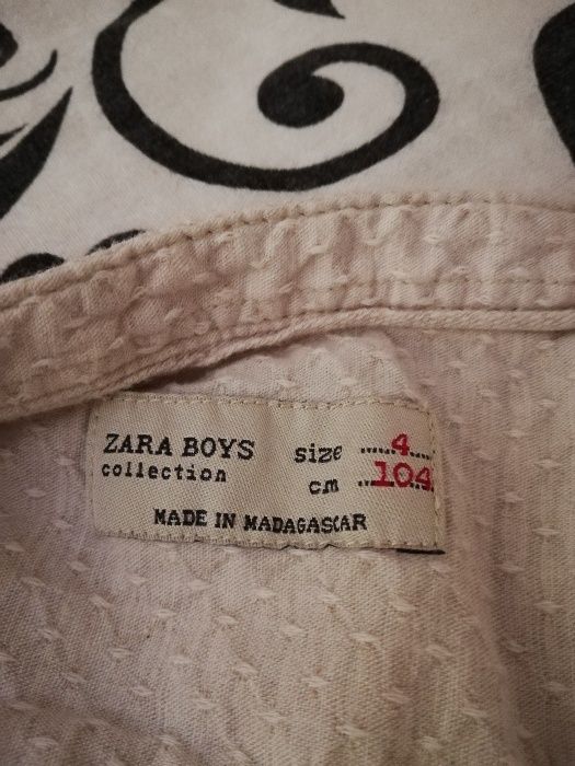 Детска риза с дълъг ръкав