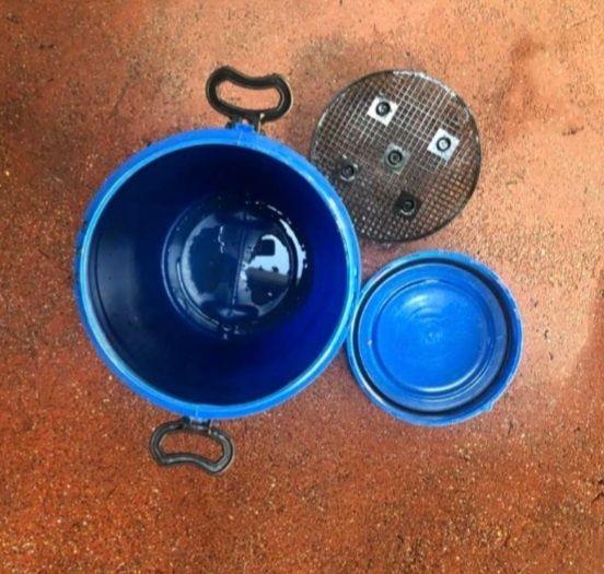 Butoaie 60l cu capac mare 20 bucăți