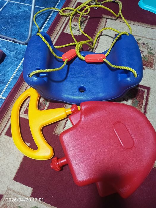 Детская подвесная качеля б/у