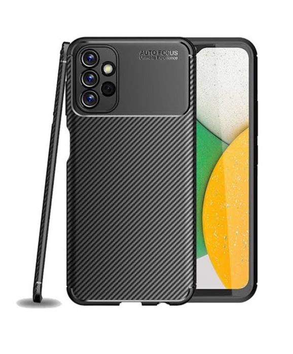 Husa Carbon Black 0,5mm Silicon Samsung A16/A15/A22/A23/A25/A24/A26