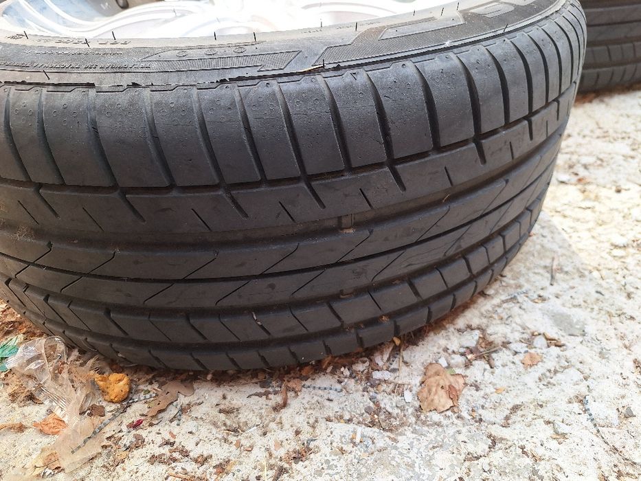 Джанти с гуми за митцубиши спорт