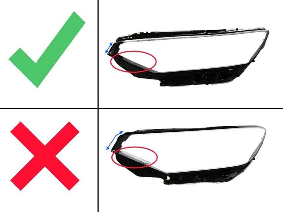 Стъкла за фарове VW Passat B8 Facelift