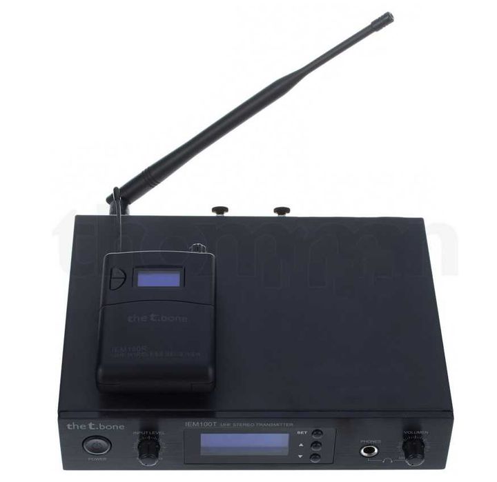 Sistem Wireless In-Ear UHF the t.bone IEM 100 - 863 Mhz