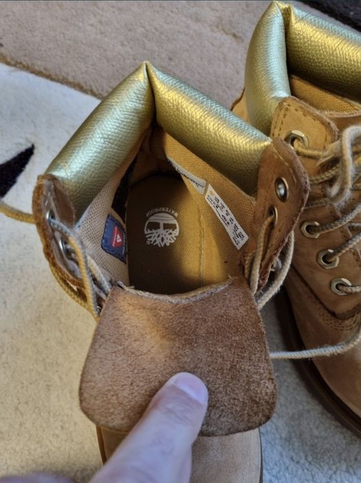 Timberland - Ghete piele groasa Full Grain - 32 (19,5 cm)