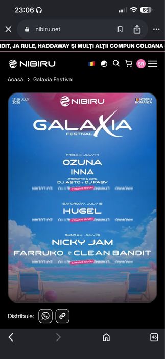 Bilet Nibiru Galaxia