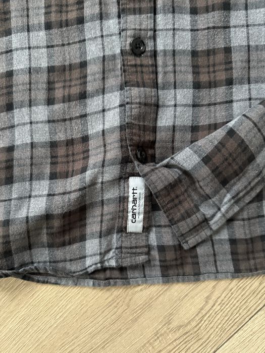 Camasa CARHARTT North Shirt Maneca Lunga Carouri Barbati | Marime XL