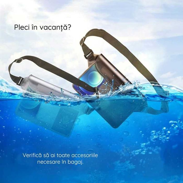 husă impermeabilă de talie, pentru călătorii, vacanțe