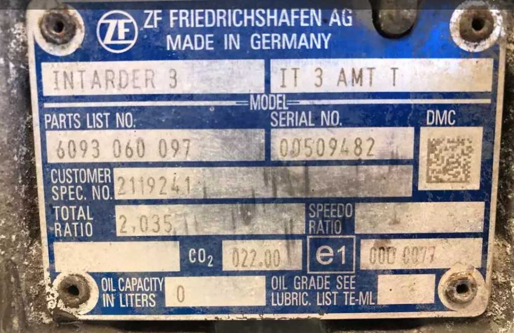 Retarder DAF 2119241 -Piese de schimb DAF