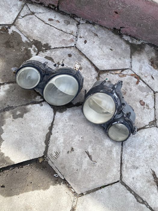 Фары рестайлинг мерс 210